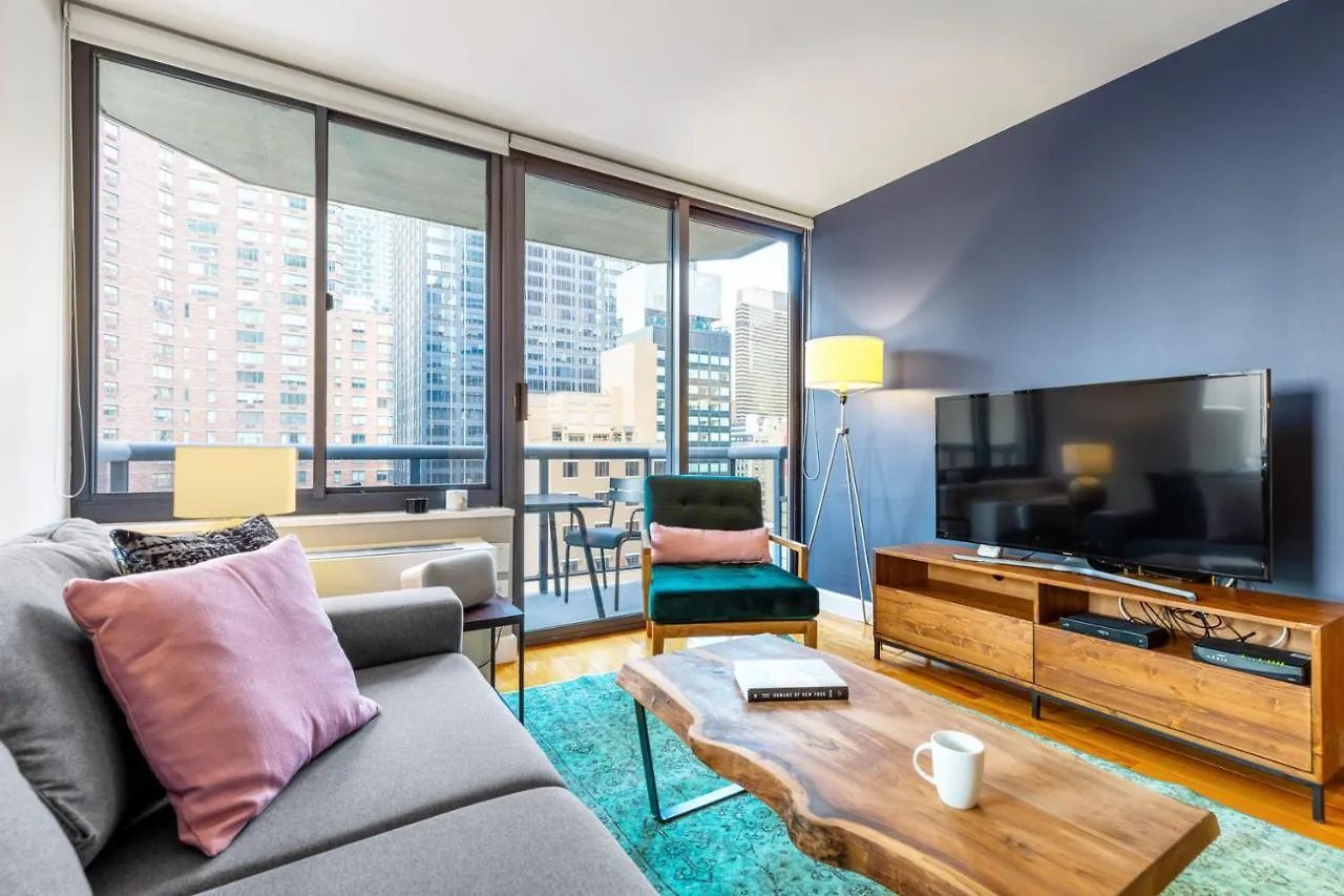 1Br Nr Times Sq W Indoor Pool Gym Nyc-141 Lejlighed New York USA